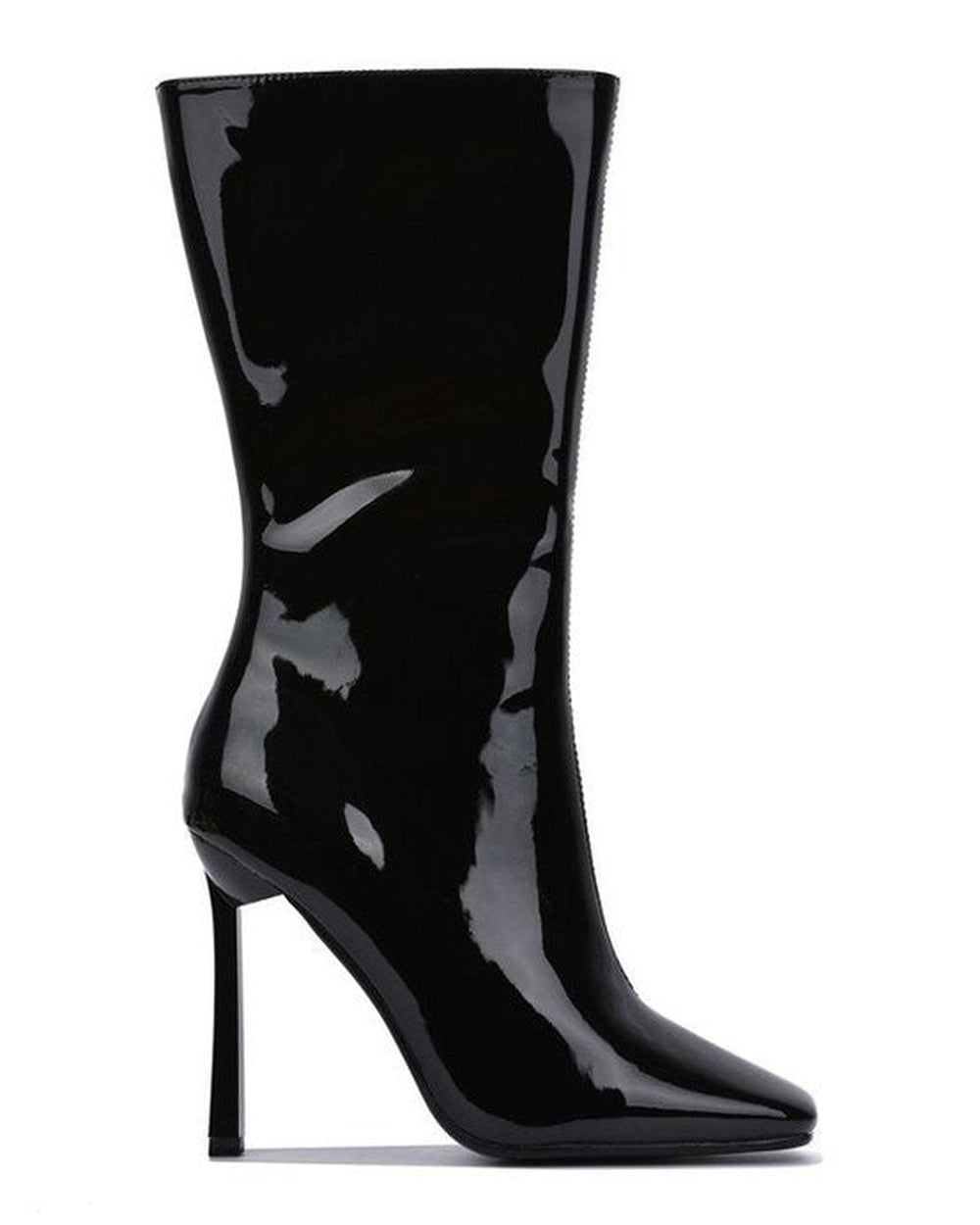 Carmen Patent Bootie - Black
