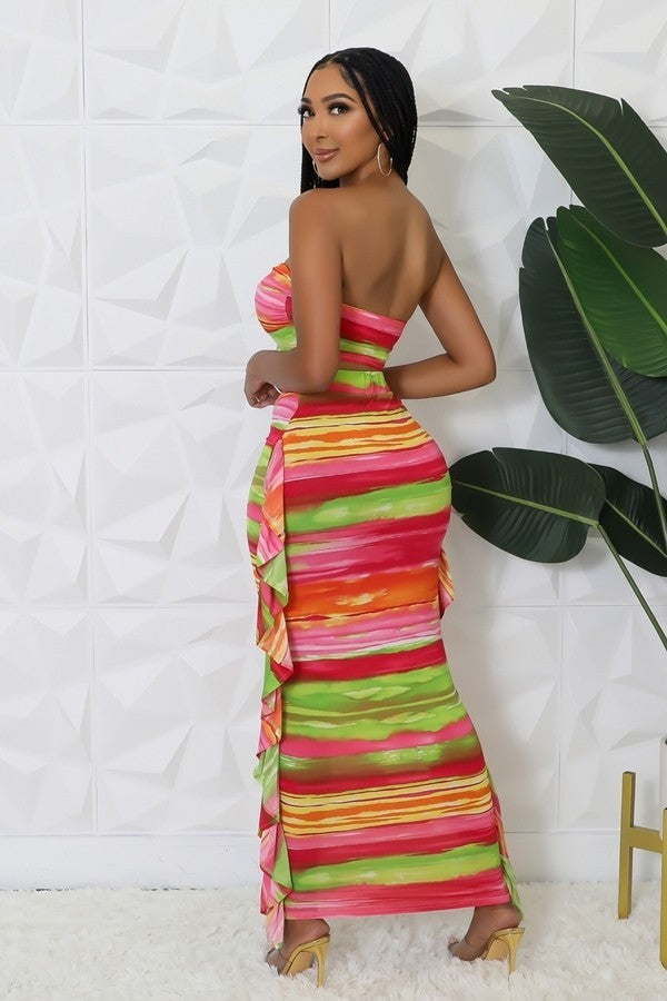 Hot Girl Summer Maxi Skirt Set