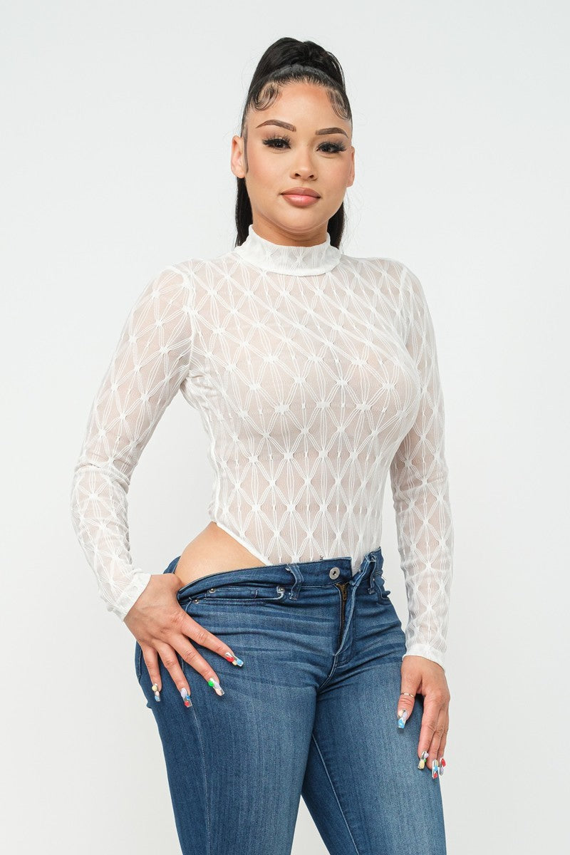 Victoria Mesh Bodysuit