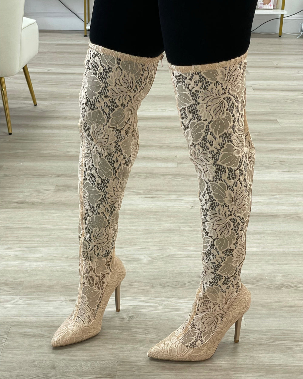Layla Lace Boots
