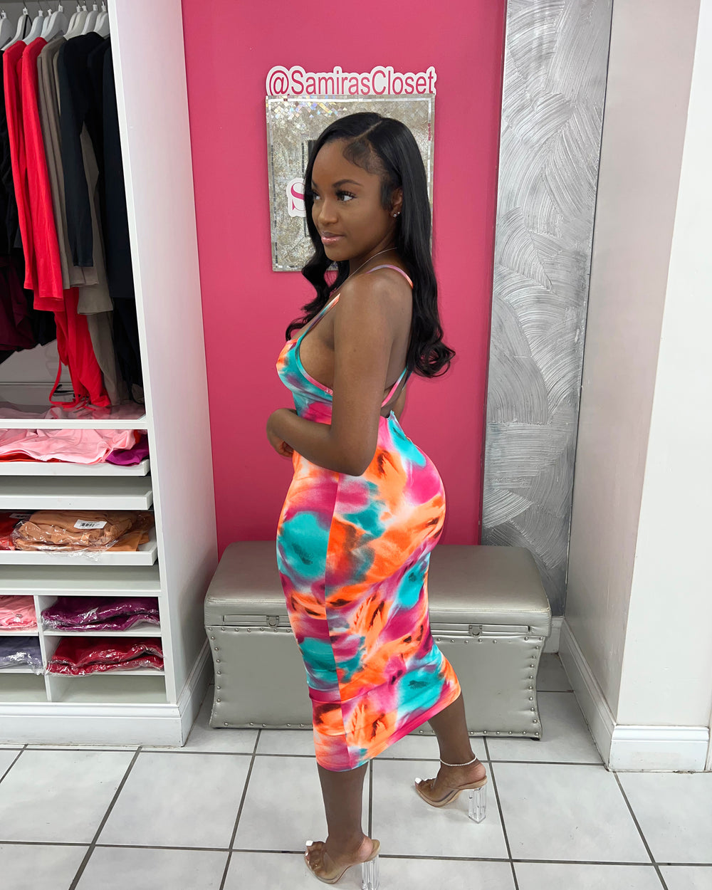 Miss Sunset Midi Dress