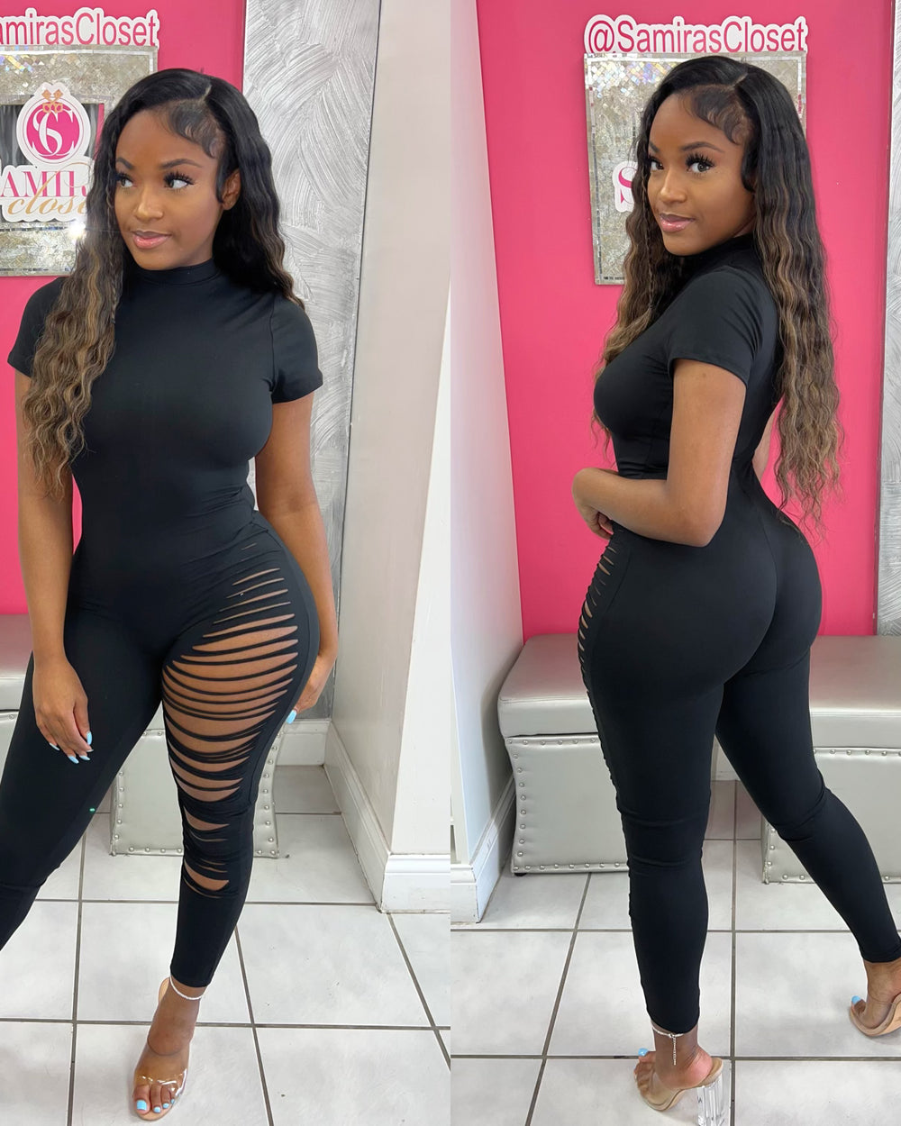 Riley Ripped Jumpsuit