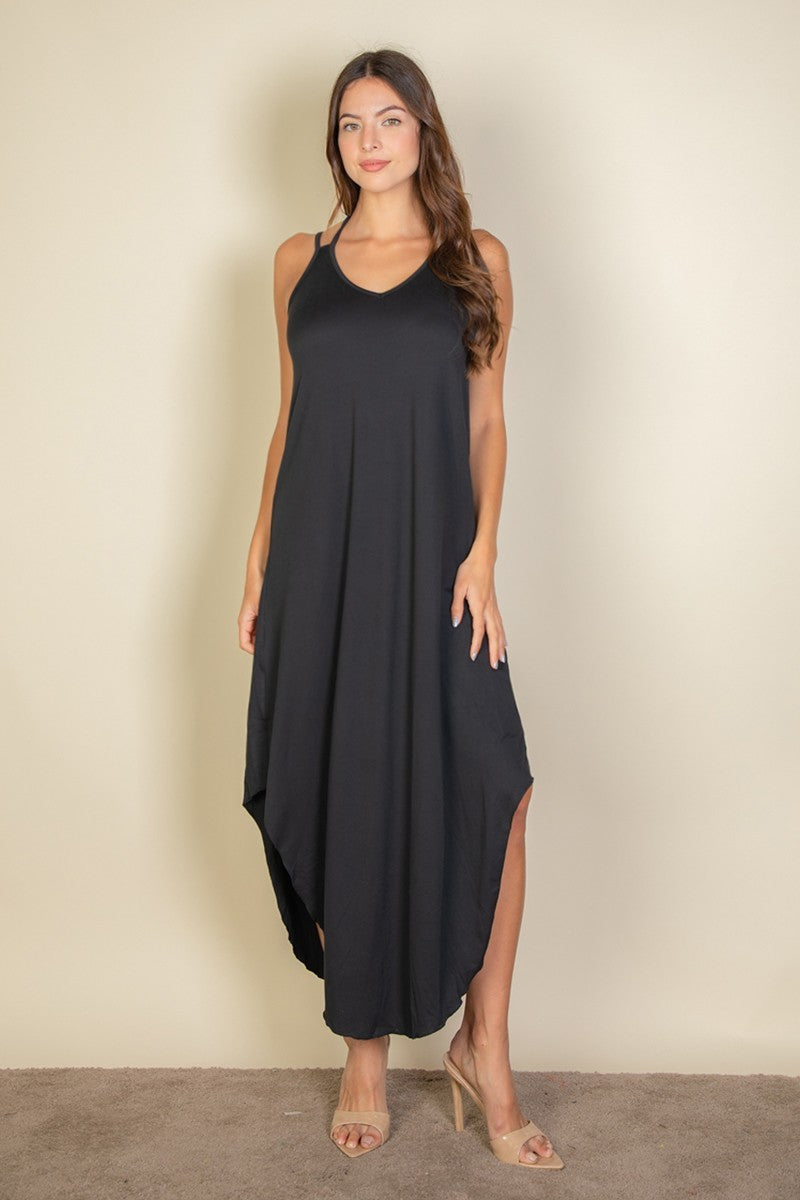 Jasmine Cami Dress-Black