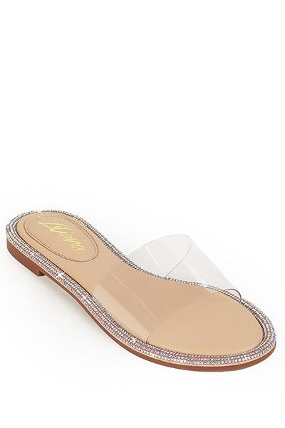 Rylie Rhinestone Slides