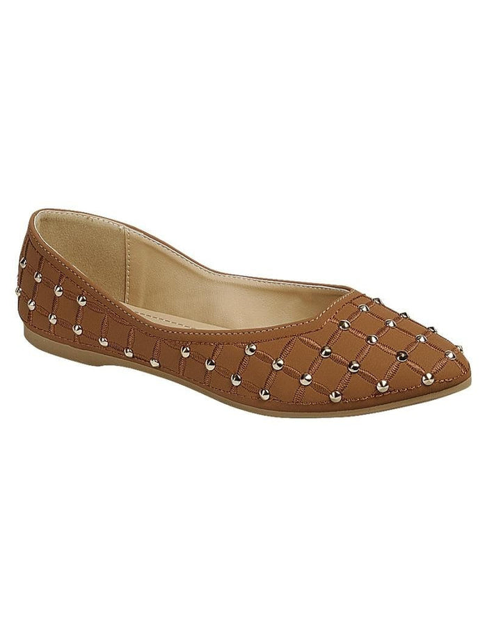 Sasha Studded Flats