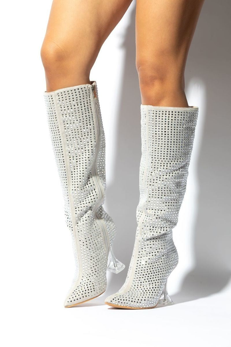 Chloe Rhinestone Boots