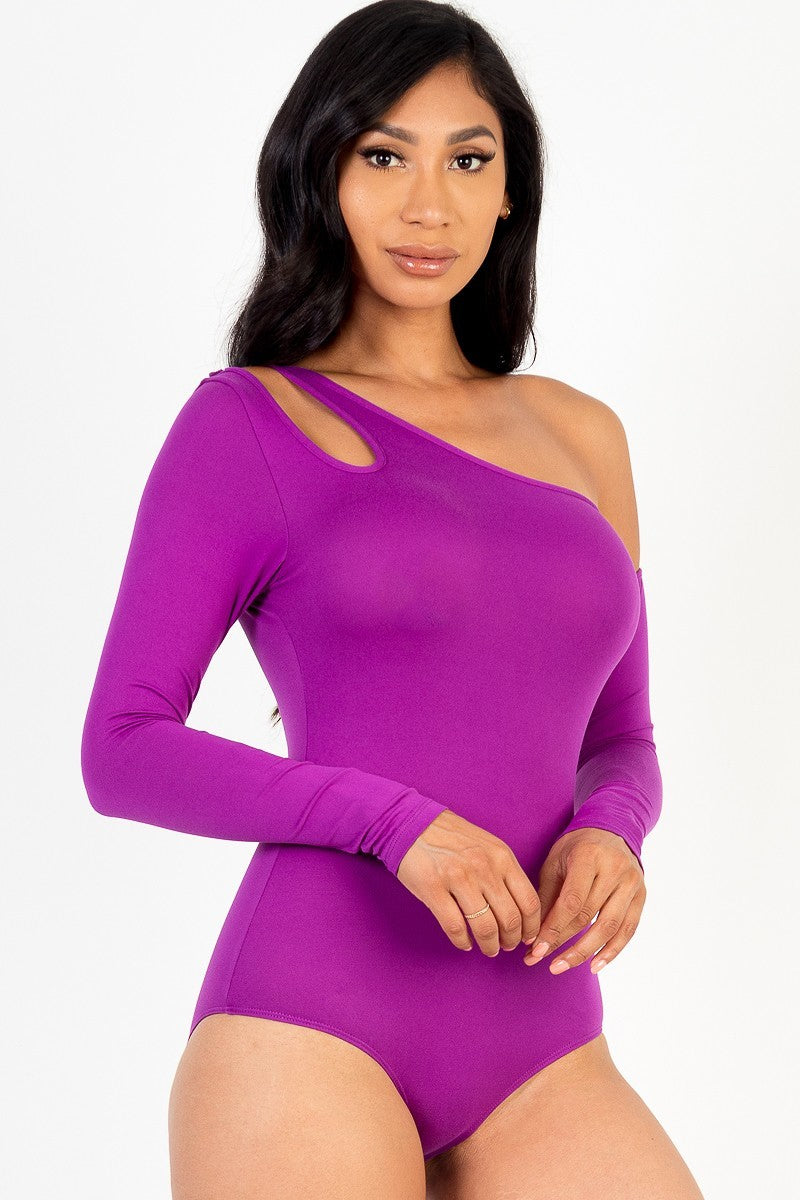 Super Chic Bodysuit-Purple