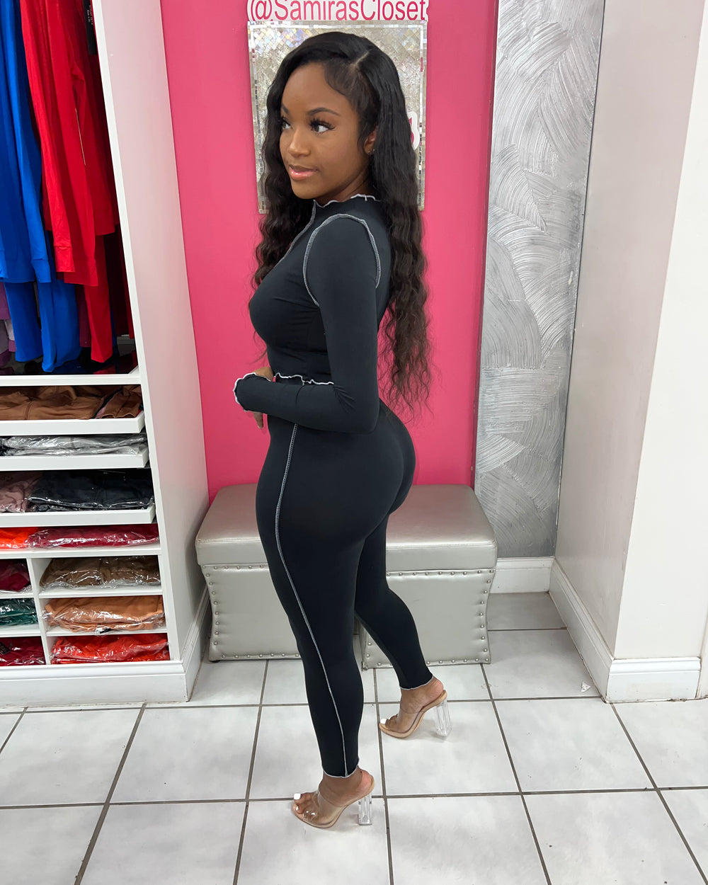 Snatched Legging Set-Black