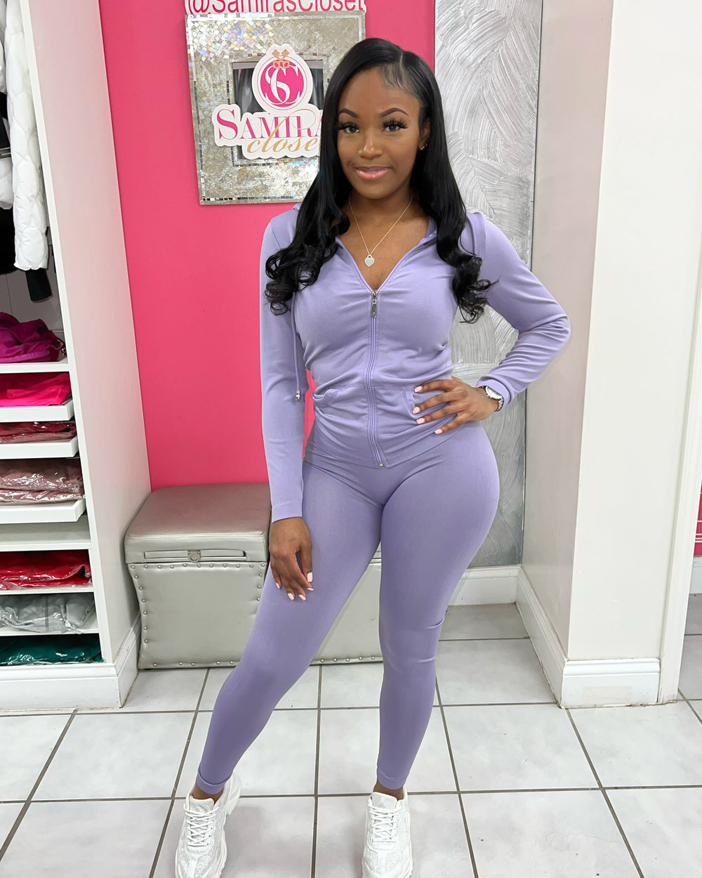 Lounge Set-Lilac