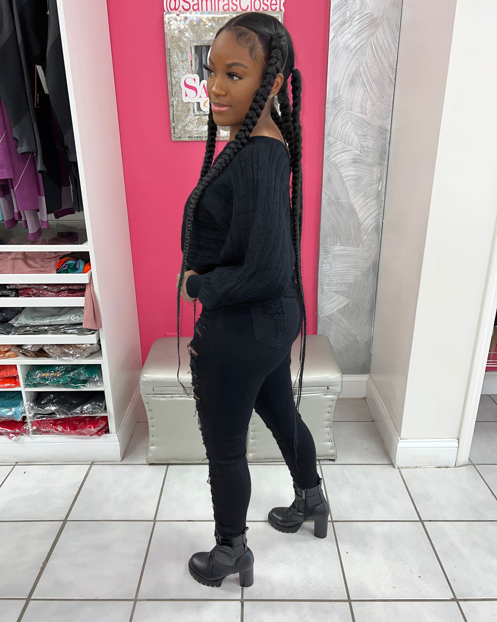 Not So Basic Sweater-Black