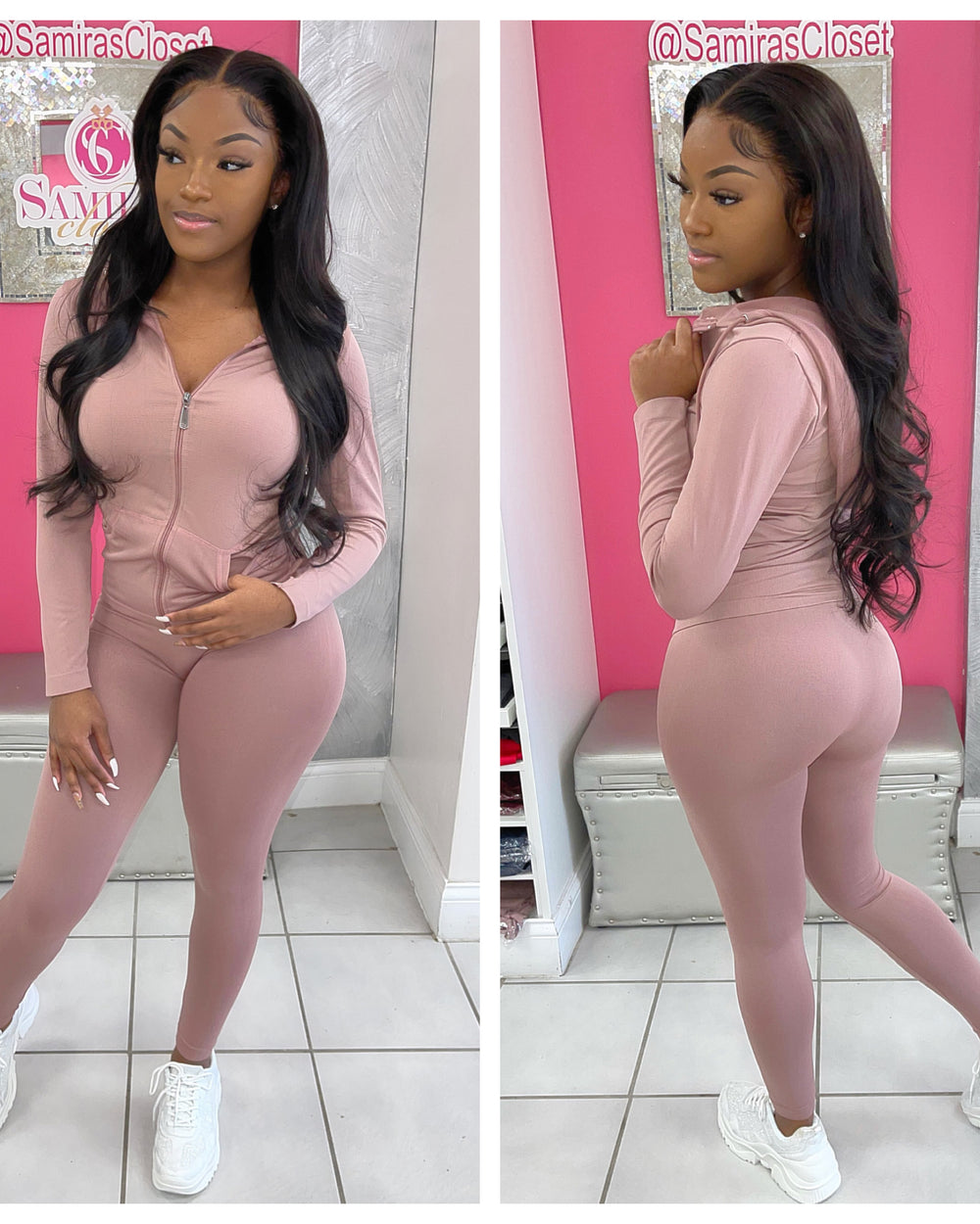 Lounge Set-Mauve Pink