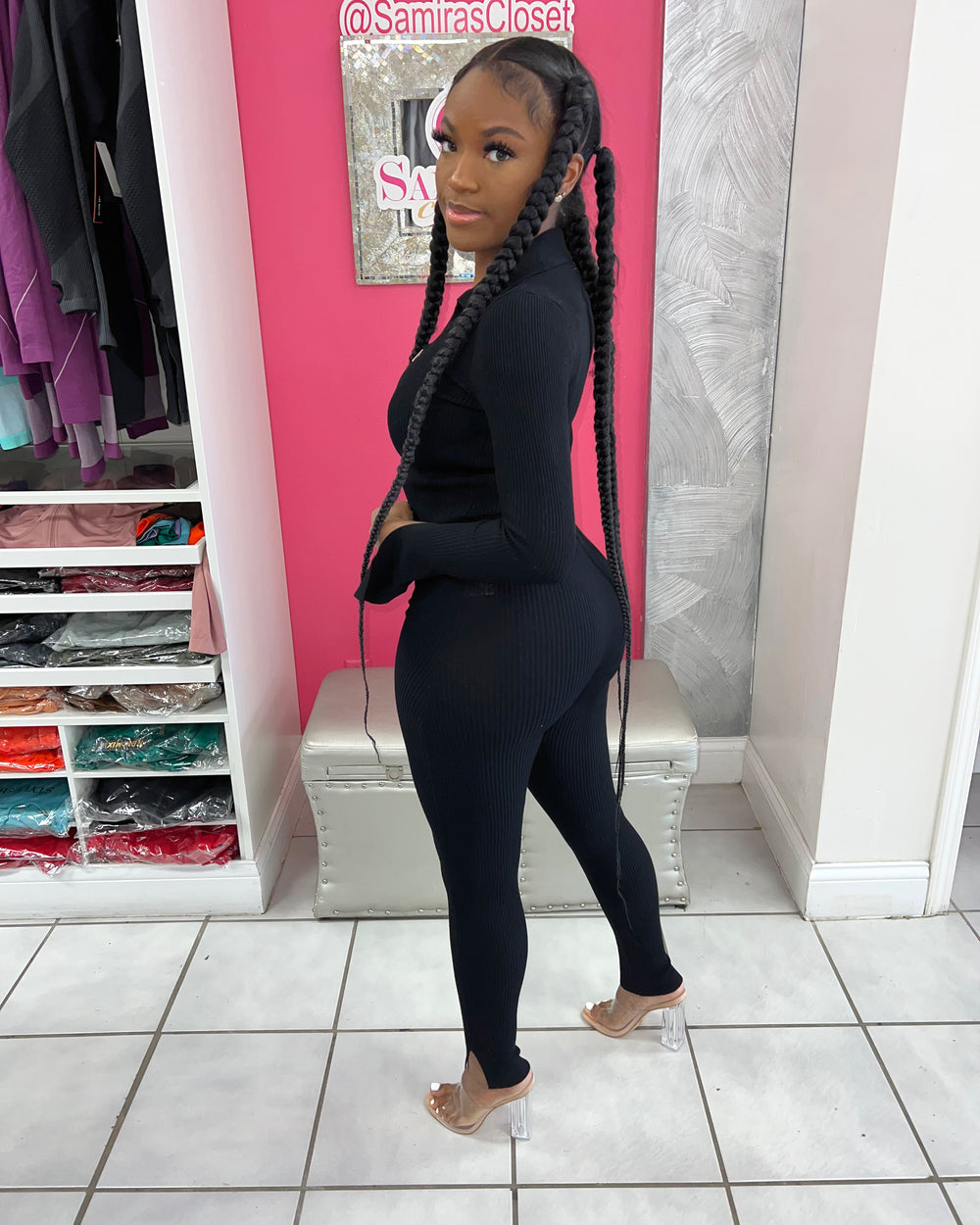 Extra Chic Set- Black