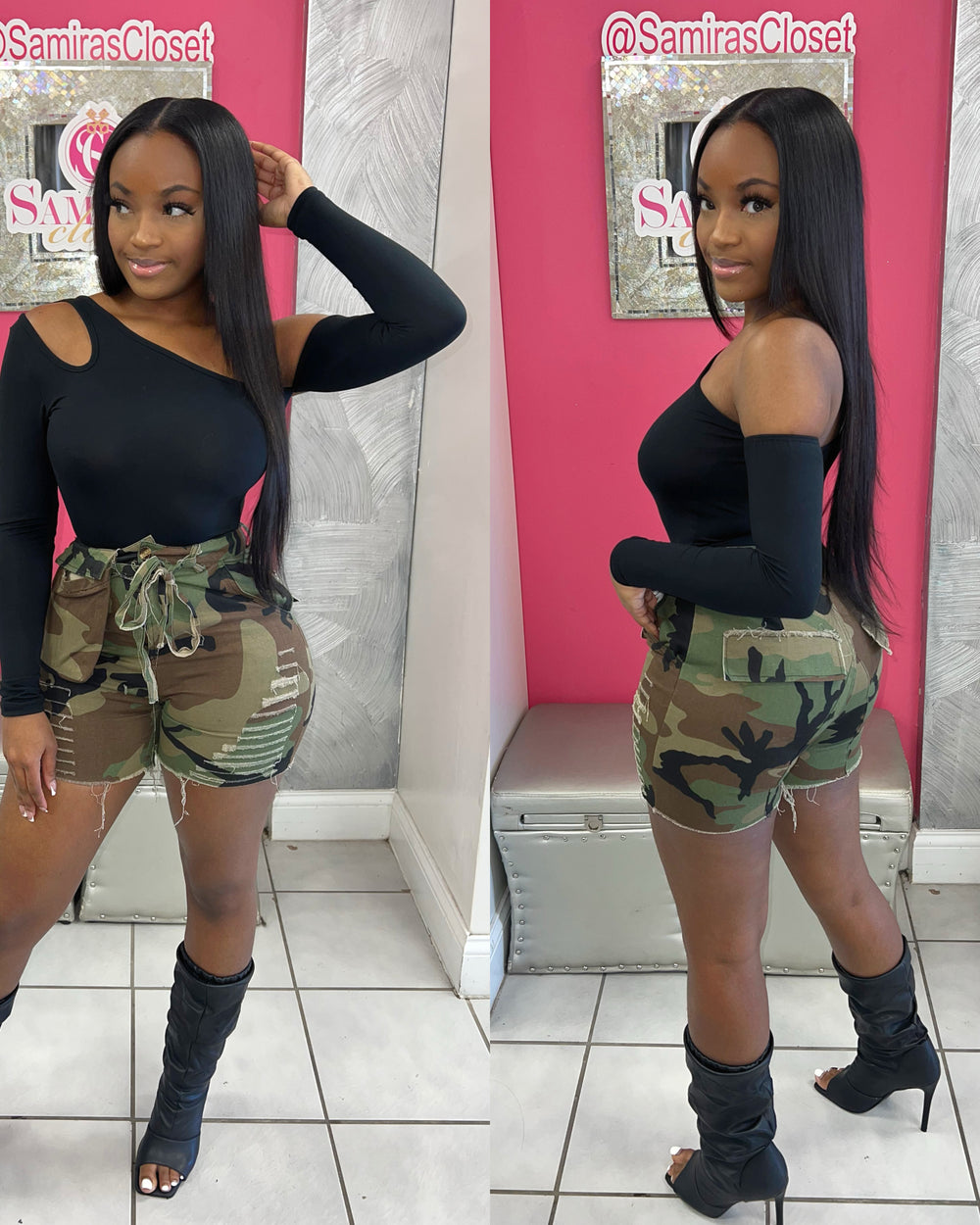 Camo Babe Shorts