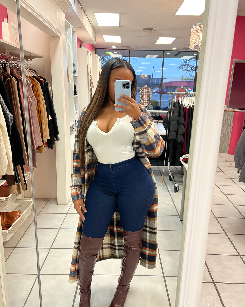 In The Trenches Jacket-Navy/Taupe