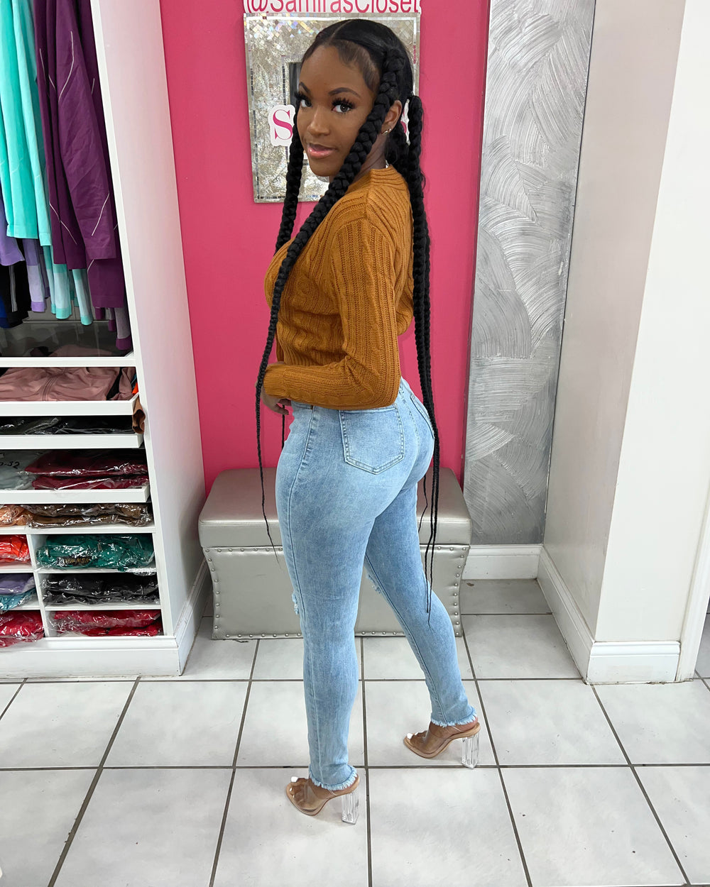 Brooklyn Babe Cardigan-Cocoa
