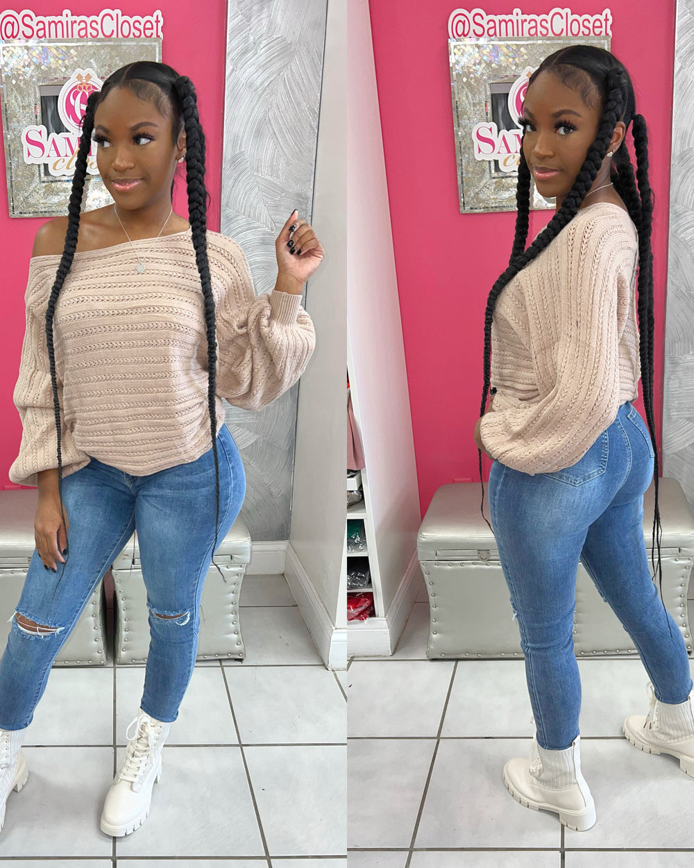 Not So Basic Sweater-Beige