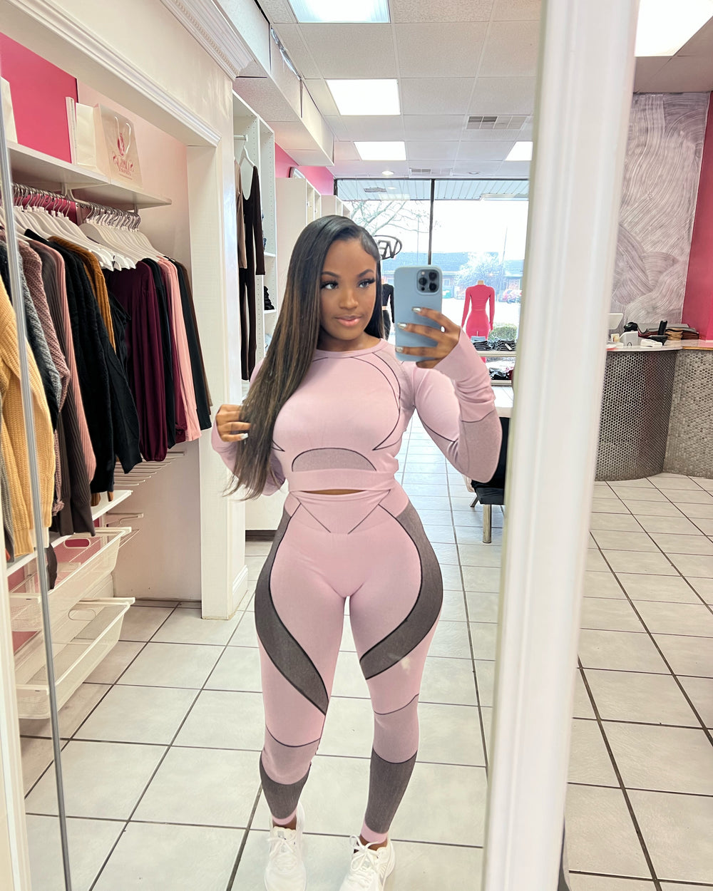 Feeling Sculpted Active Set-Light Mauve