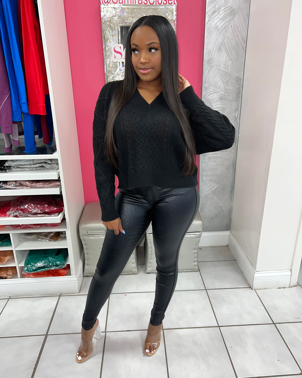 Kimmy Cut Out Sweater