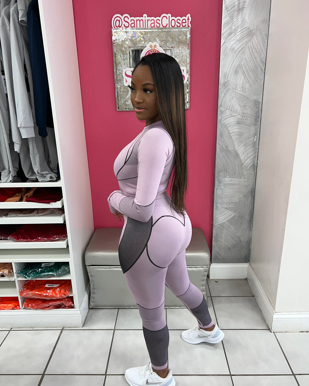 Feeling Sculpted Active Set-Light Mauve