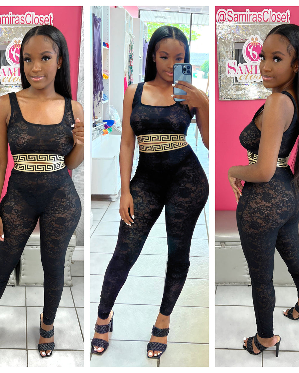 Greek Goddess Lace Set
