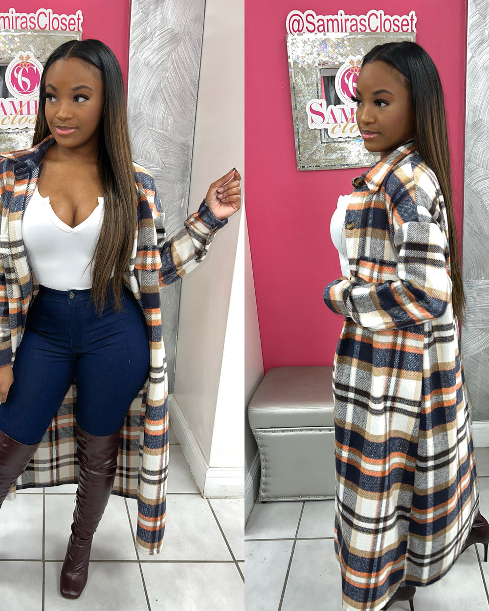 In The Trenches Jacket-Navy/Taupe