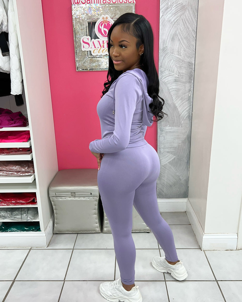 Lounge Set-Lilac