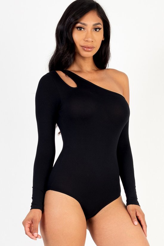 Super Chic Bodysuit-Black